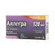 Buy Allegra tablets 120 mg 10 pcs
