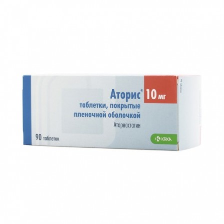 Buy Atoris tablets 10 mg 90 pcs