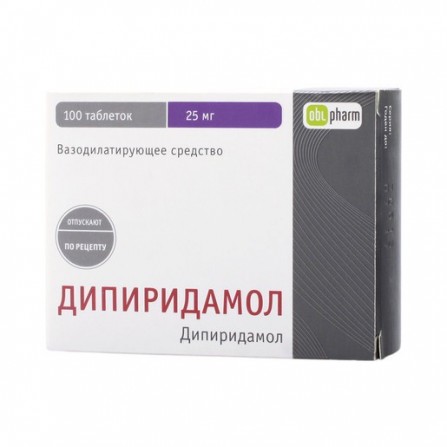 Buy Dipiridamol-OBL tablets coated 25mg N100