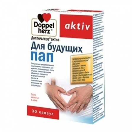 Buy Vitamins Doppelgerts Active for future popes n30 capsules