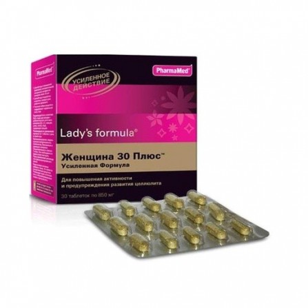Buy Lady with a woman's formula 30 plus tablets
