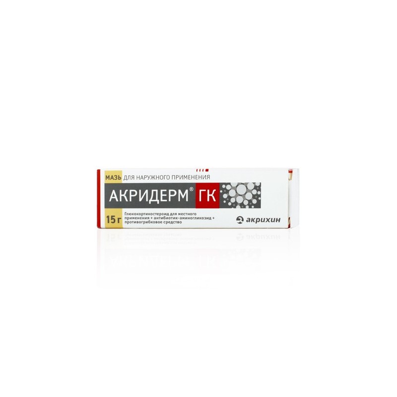 Buy Akriderm GK ointment for external use 30 g