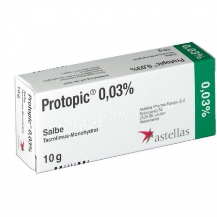 Buy Protopic ointment for nar. use 0.03% 10g