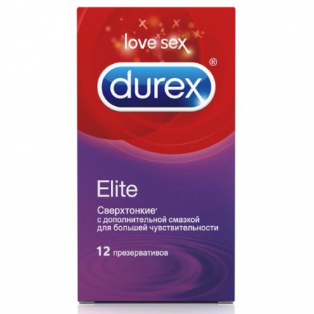 Buy Durex condoms elites (ultra-thin) N12