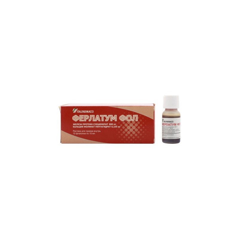 Buy Ferlatum Fol oral solution vial15ml N10