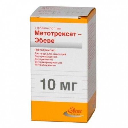 Buy Methotrexate Ebeve injection solution 10mg  ml 1 ml bottle 1 N1