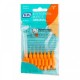 Buy TePe Original set of orange interdental brushes for hygienic care