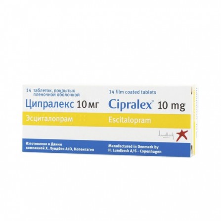 Buy Cipralex tablets coated 10 mg N14