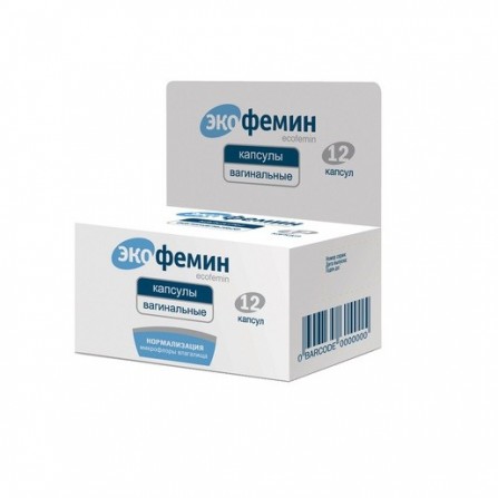Buy Ecofemin Floravag Capsules 12 pcs