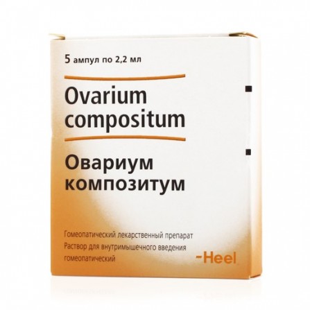 Buy Ovarium kompozitum injection solution ampoules 2.2 ml 5 pcs