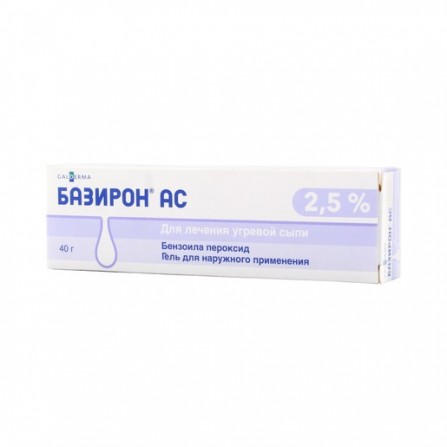 Buy Baziron AS gel 2.5% 40 g