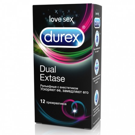 Buy Durex Condoms Dual Ecstasy N12