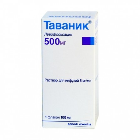 Buy Tavanic 5mg  ml solution for infusion 100ml