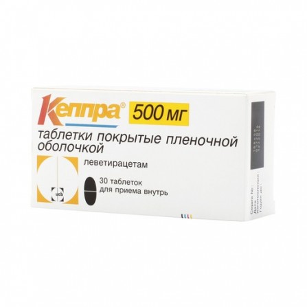 Buy Keppra 500mg N30 coated tablets