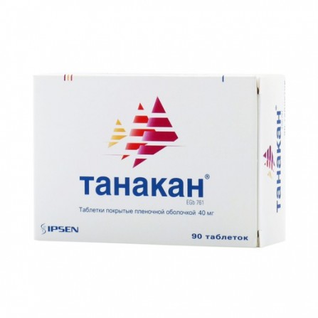 Buy Tanakan coated tablets 40mg N90