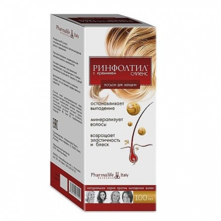 Buy Rinfoltil Silex Lotion n  hair loss for women with silicon 100ml