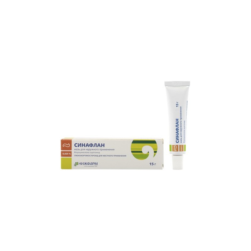 Buy Sinaflan ointment for external use of 15 g