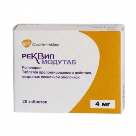 Buy Requipip Modules Tablet 4 mg 28 pcs