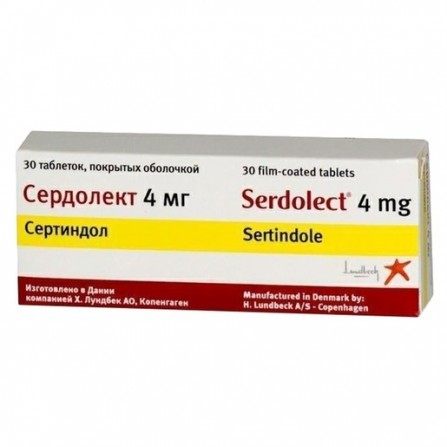 Buy Serdolekt tablets coated 4mg N30