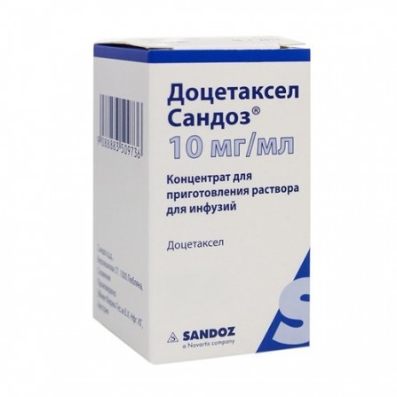 Buy Docetaxel Sandoz concentrate for solution for infusion 2 ml 1 pc