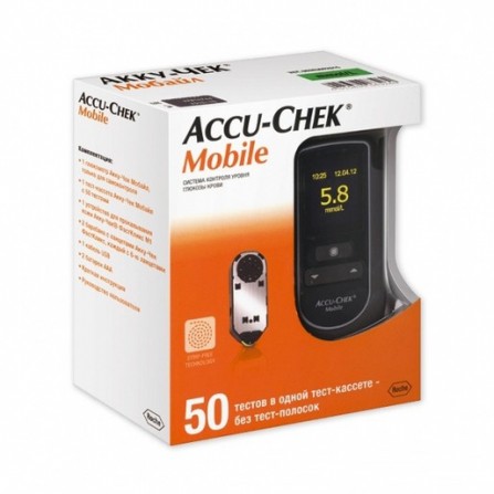 Buy Accu-check mobile blood glucose meter with accessories