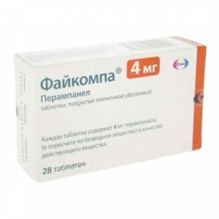 Buy Faycompa film-coated tablets 4 mg N28