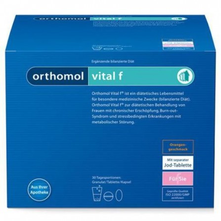 Buy Orthomol Vital-F Vitamins and Minerals for Women, 30 Servings
