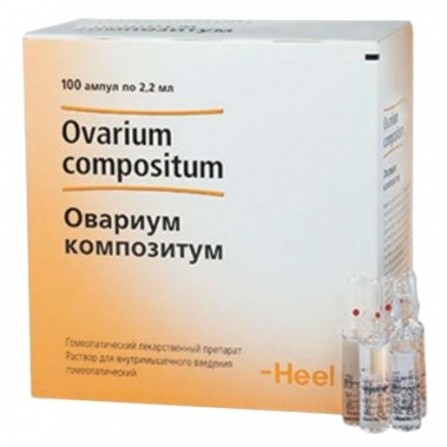 Buy Ovarium kompozitum injection solution ampoules 2.2 ml 100 pcs