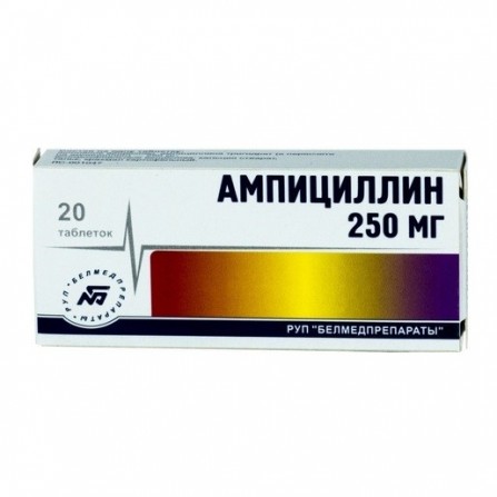 Buy Ampicillin trihydrate tablets 250mg N20