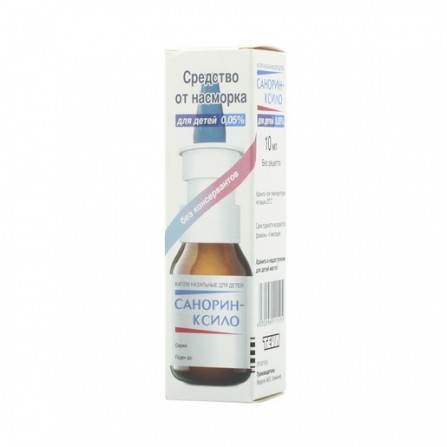 Buy Sanorin-xylo nasal drops 0.05% 10ml
