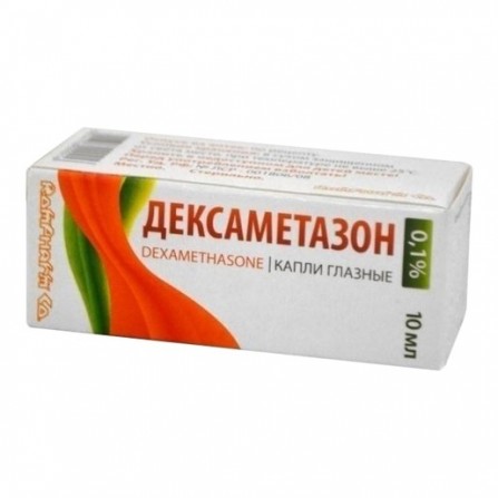 Buy Dexamethasone-ROMFARM eye drops 0.1% 10ml
