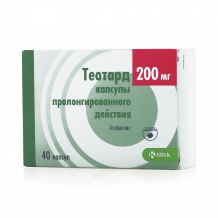 Buy Theothard Retard Capsules 200mg N40