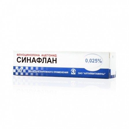 Buy Sinaflan ointment for external use of 0,025% 10g