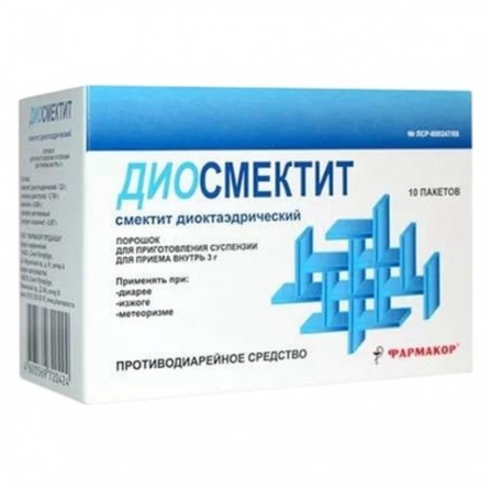Buy Diosmektit powder for preparing suspension 3g N10