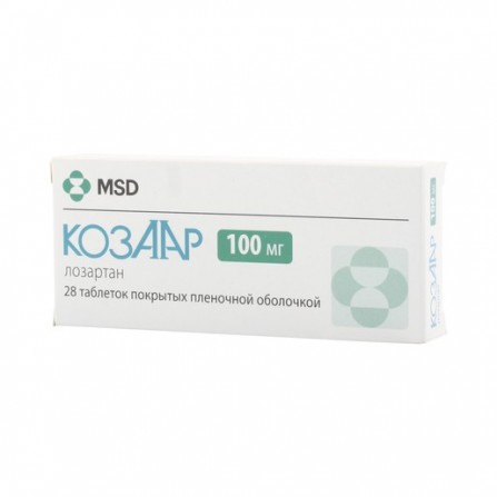 Buy Cozaar coated tablets 100mg N28