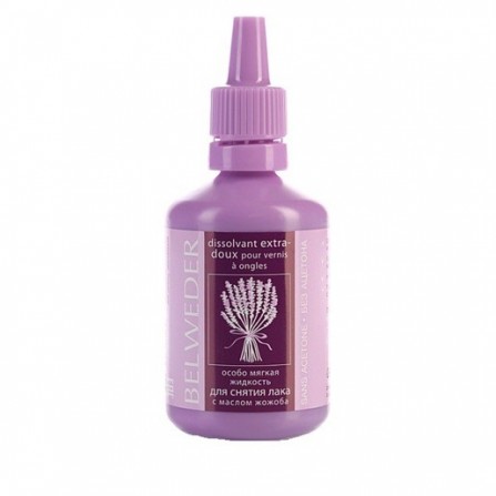 Buy Belvedere nail polish remover especially soft with jojoba oil 50ml  60ml