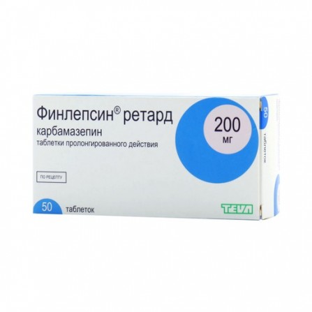 Buy Finlepsin retard tablets with prolonged action 200mg N50
