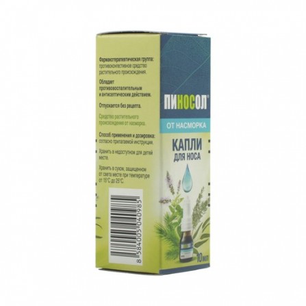 Buy Pinosol nasal drops 10ml