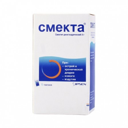 Buy Smekta powder for preparation of suspension of orange 3 g 10 pieces
