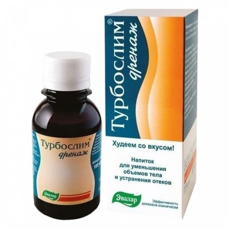Buy Turboslim Drainage drink concentrate 100 ml