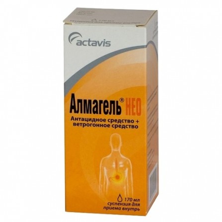 Buy Almagel Neo suspension for oral administration vials 170 ml