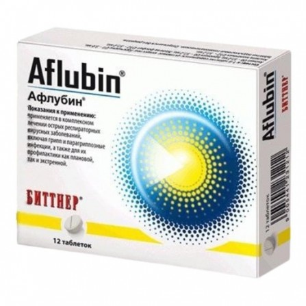 Buy Aflubin homeopathic tablets N12
