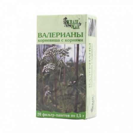 Buy Valerian rhizomes with roots filter package 1.5g N20 Ivan-tea