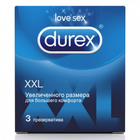 Buy Durex condoms comfort XXL N3