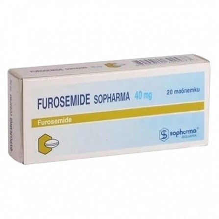 Buy Furosemide Sopharma Tablets 40mg N20