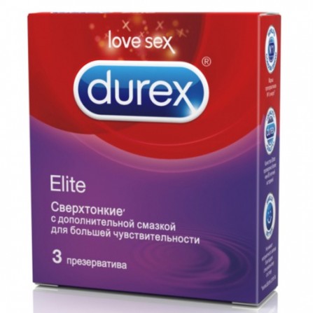 Buy Durex condoms elite (ultra-thin) N3