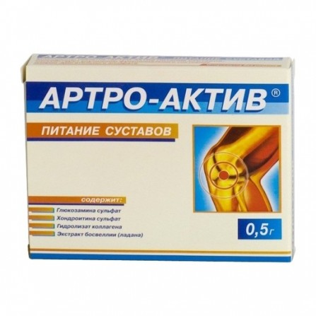 Buy Arthro-active joint nutrition tablets 500mg N20