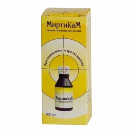 Buy Myrtikam homeopathic syrup 100ml