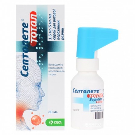 Buy Septolete Total Spray 30ml