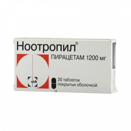 Buy Nootropil tablets 1200 mg 20 pcs